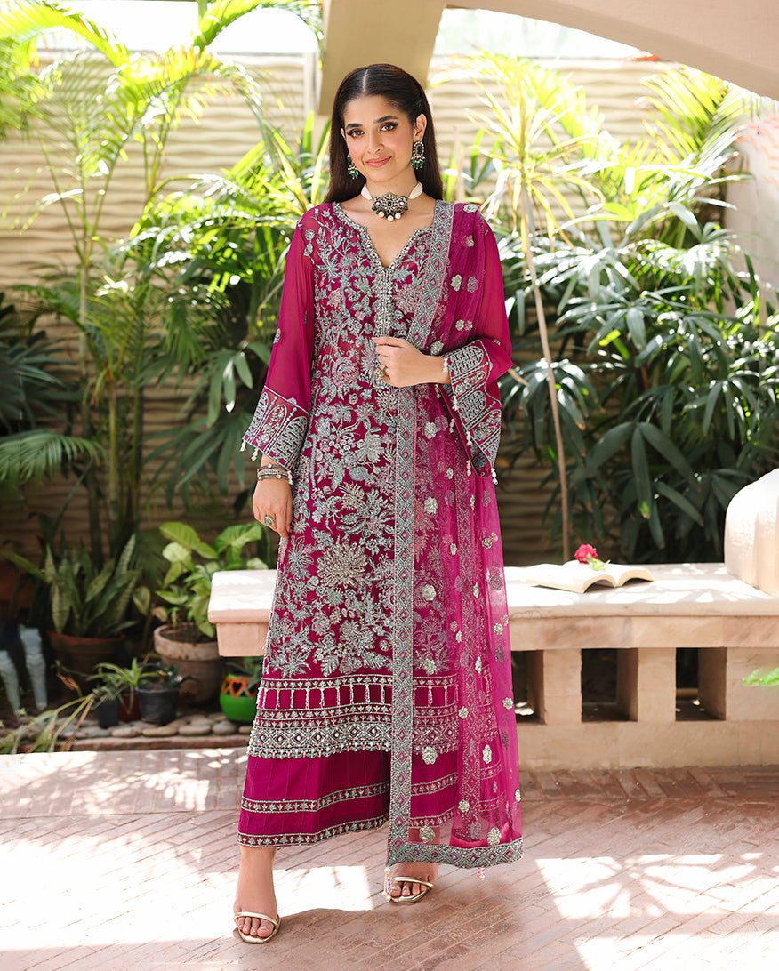 Eira Raw Silk Women Clothing - Roheenaz - 1