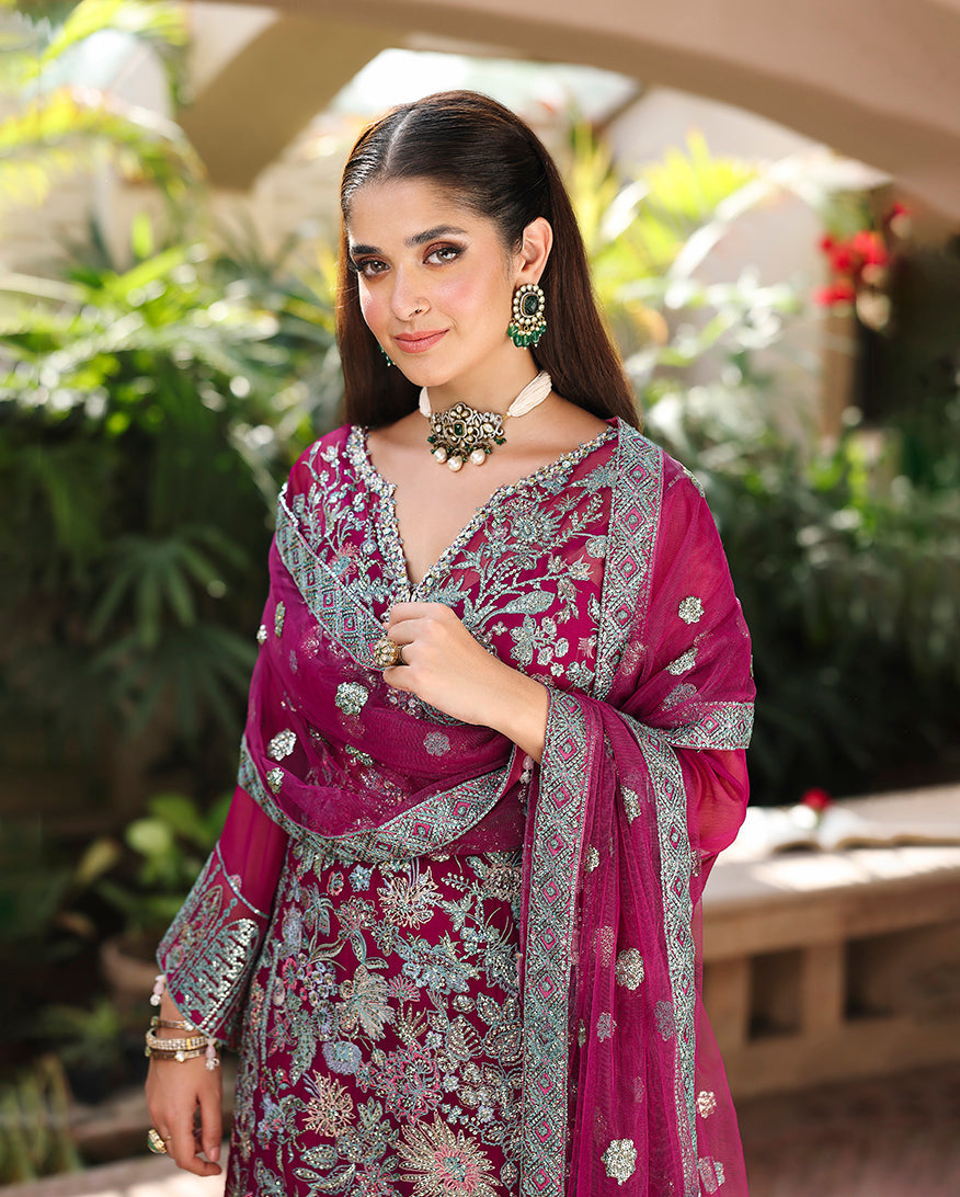 Eira Raw Silk Women Clothing - Roheenaz - 5
