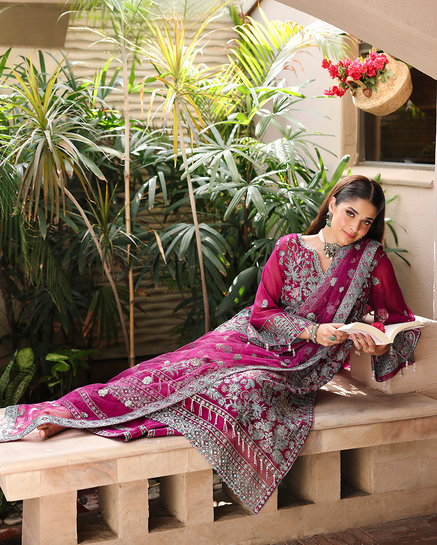 Eira Raw Silk Women Clothing - Roheenaz - 6