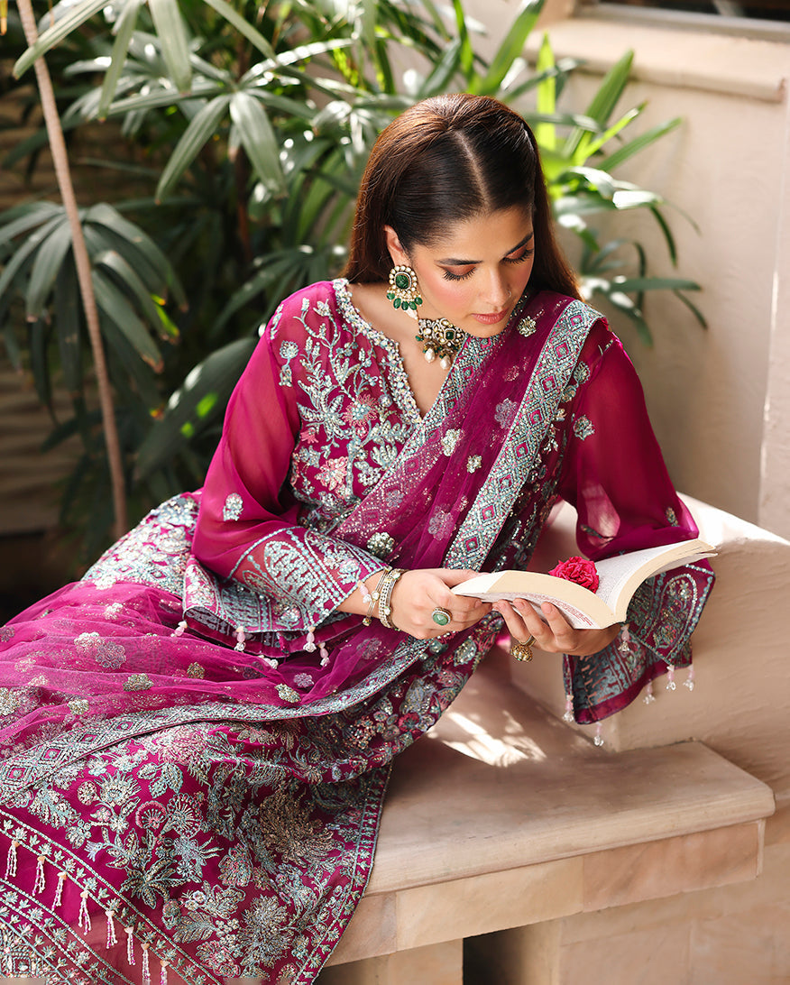 Eira Raw Silk Women Clothing - Roheenaz - 7