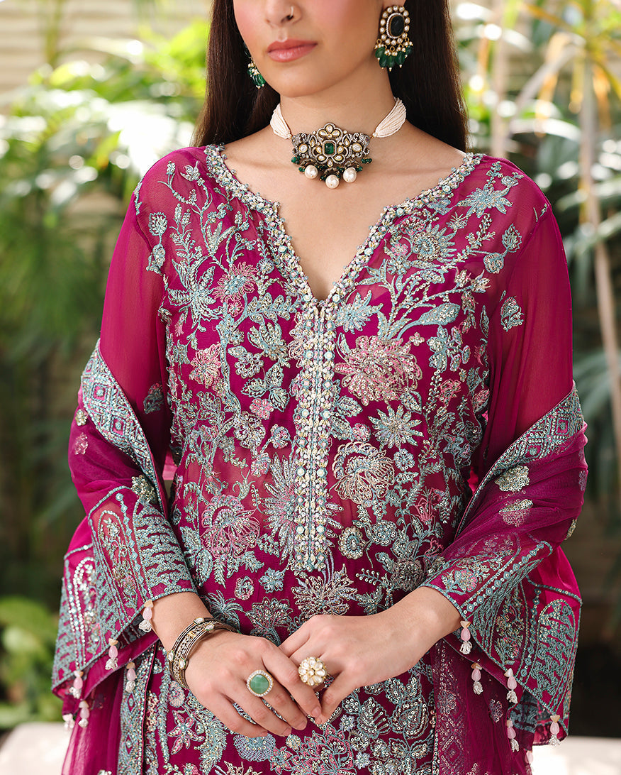 Eira Raw Silk Women Clothing - Roheenaz - 9