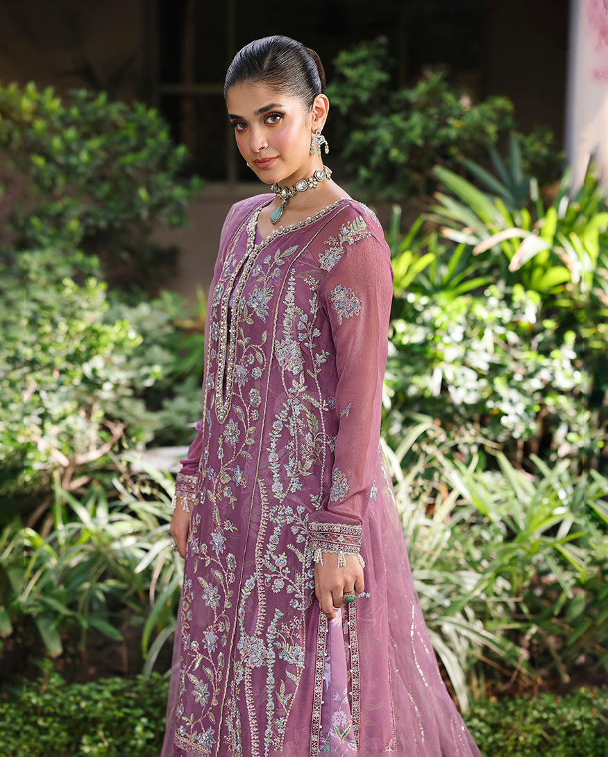 Arooj Raw Silk Women Clothing - Roheenaz - 3