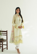 BUTTER BLOOM Pakistani Designer Dress