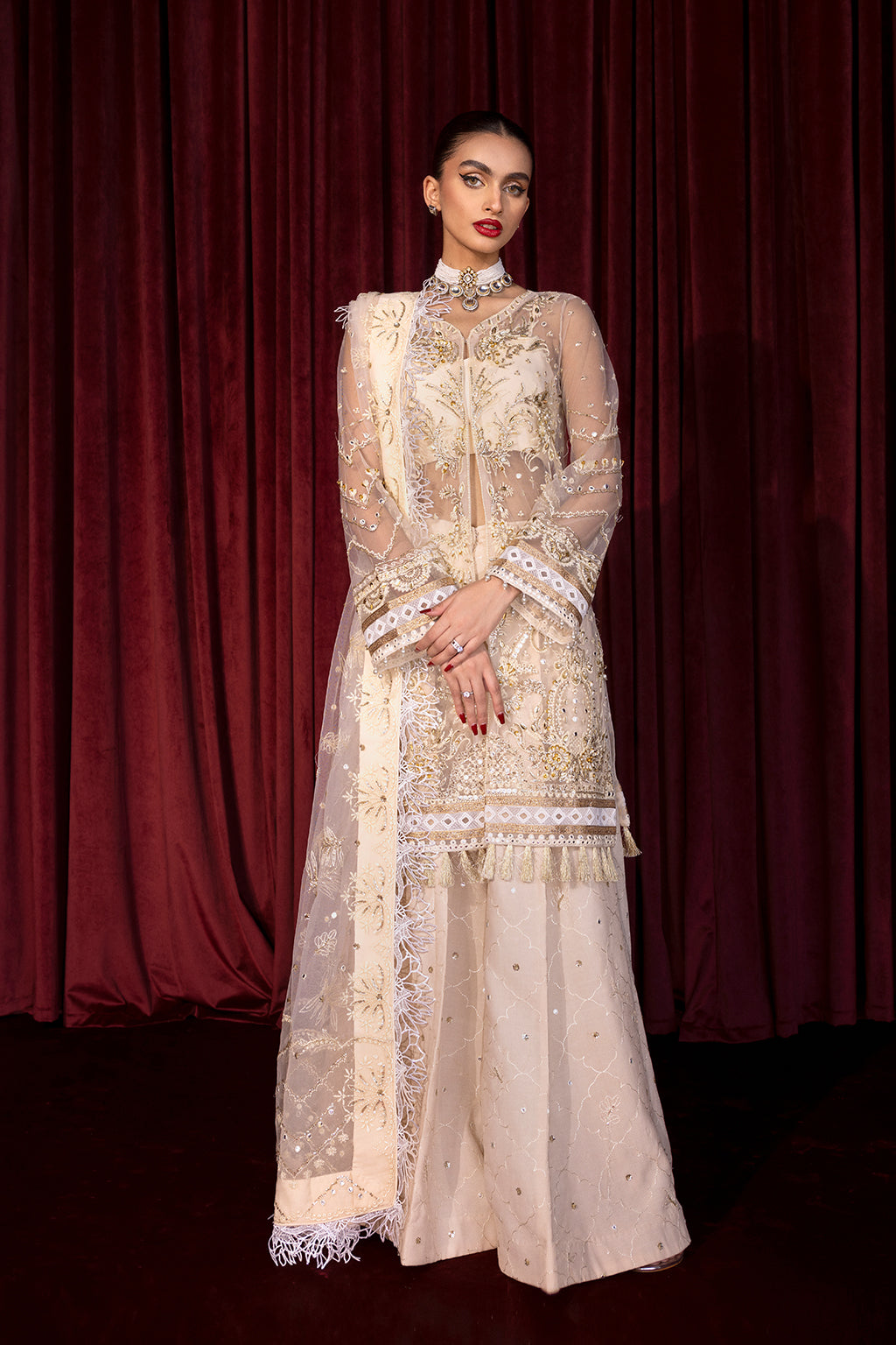 RAHA Pakistani Designer Dress