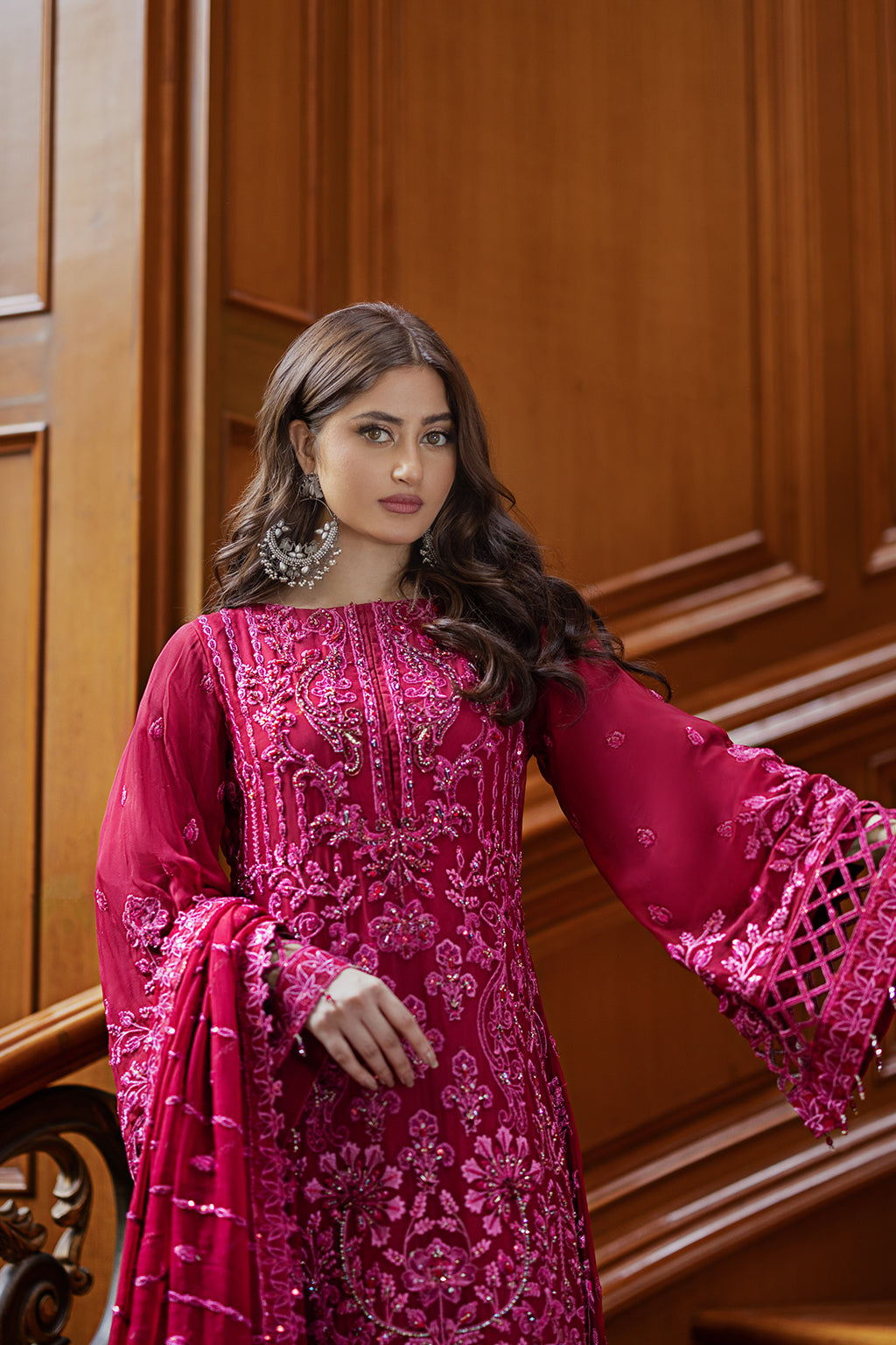 AT-03 MAISHA Embroidered Pakistani Dress