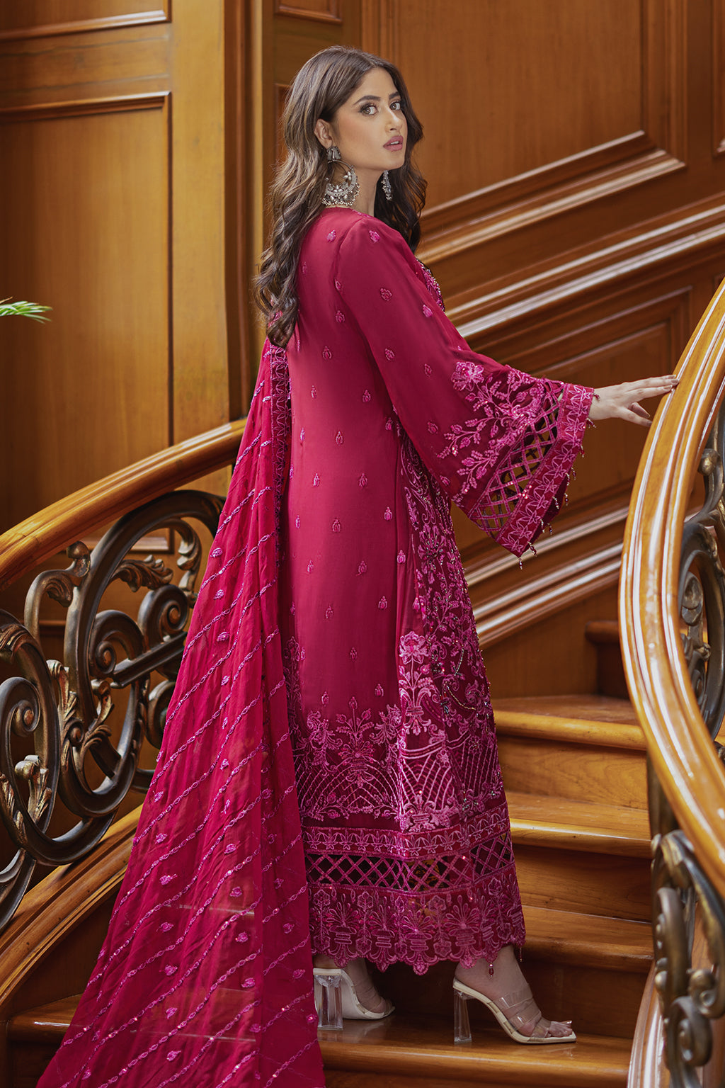 AT-03 MAISHA Embroidered Pakistani Dress