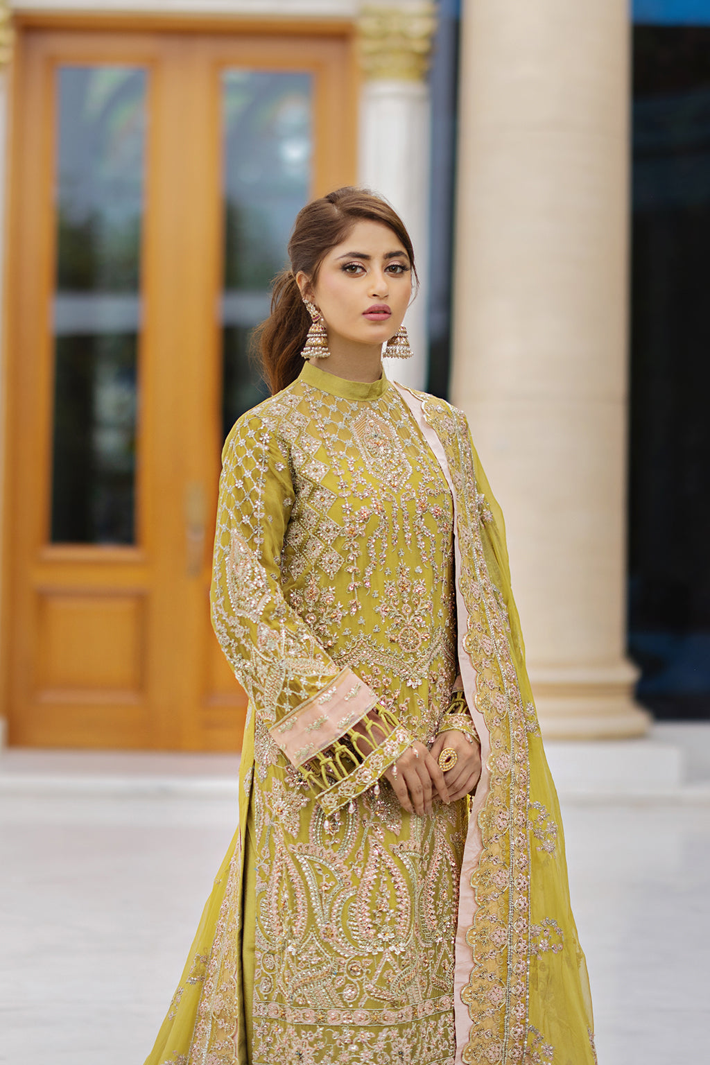 AT-06 FARAH Embroidered Pakistani Dress
