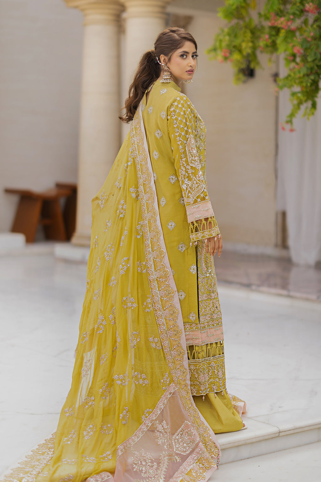 AT-06 FARAH Embroidered Pakistani Dress