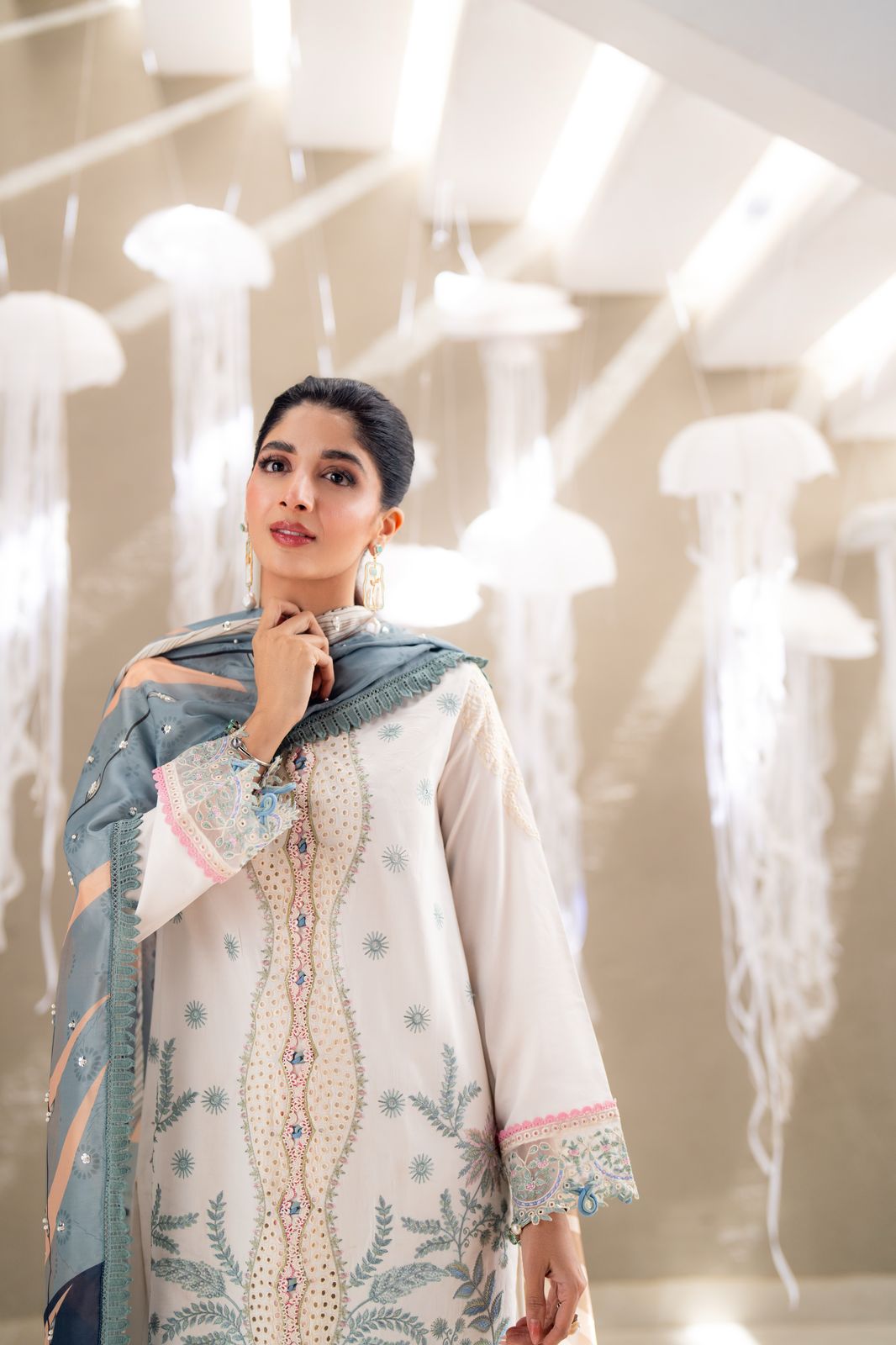 ZAIRA (AS-09) Cotton Pakistani Summer Dresses - aabyaan - 5