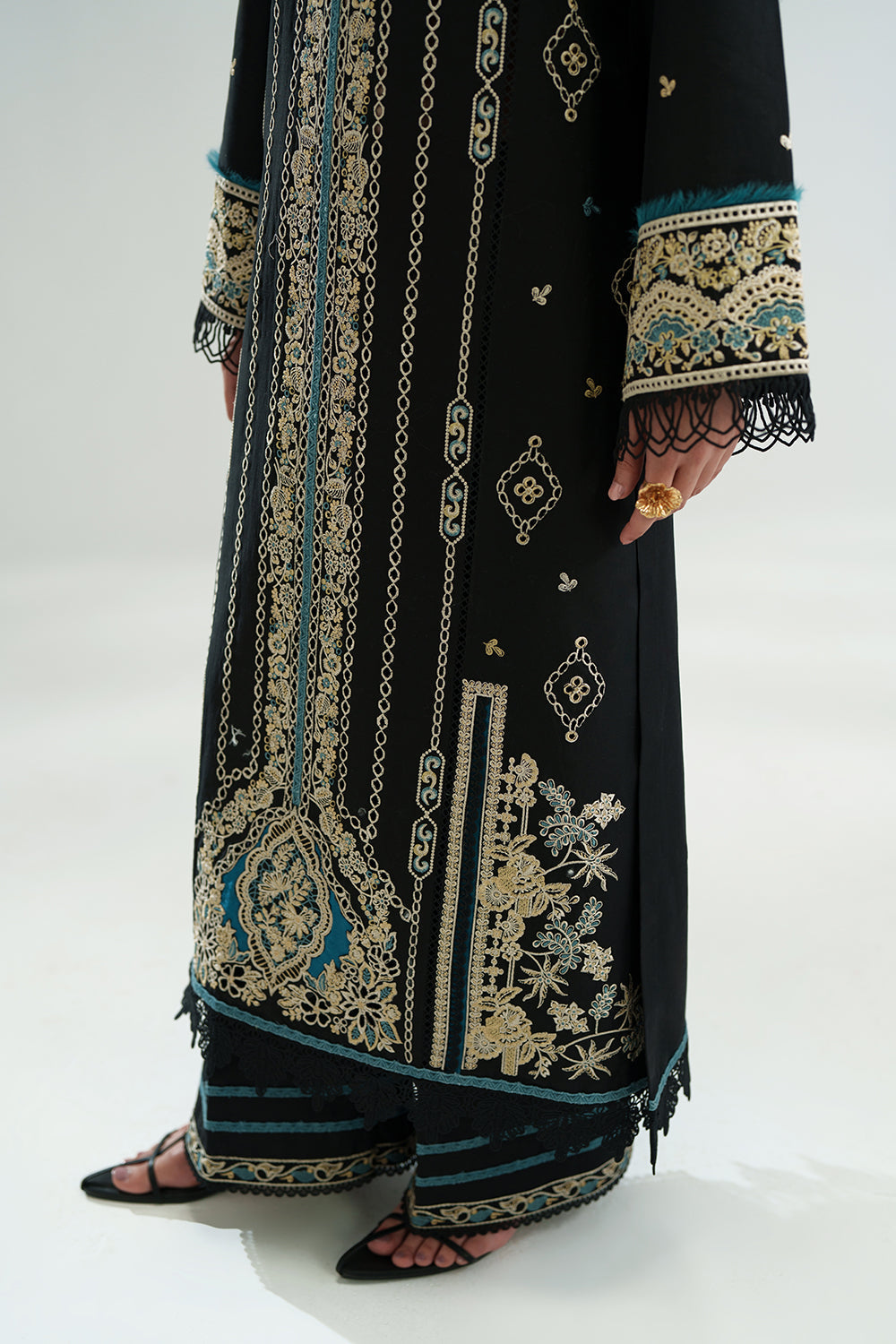 NOCTRA (AD-05) Cotton Pakistani Formal Dresses - aabyaan - 6