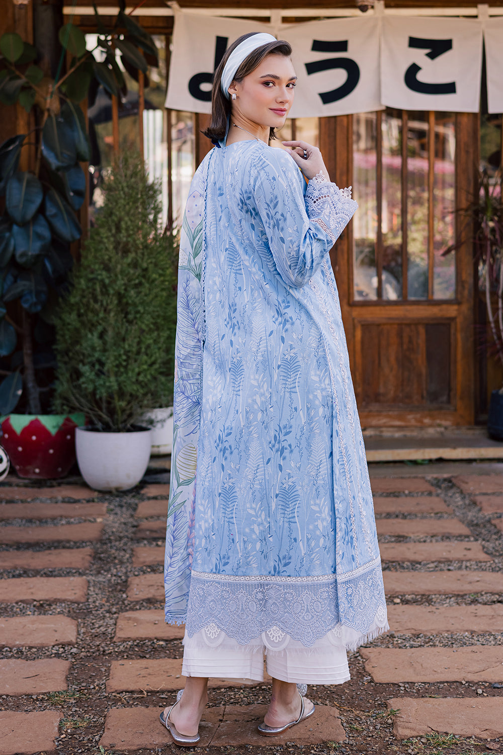 SEREEN (AV-05) Silk Pakistani Summer Dresses - aabyaan - 2