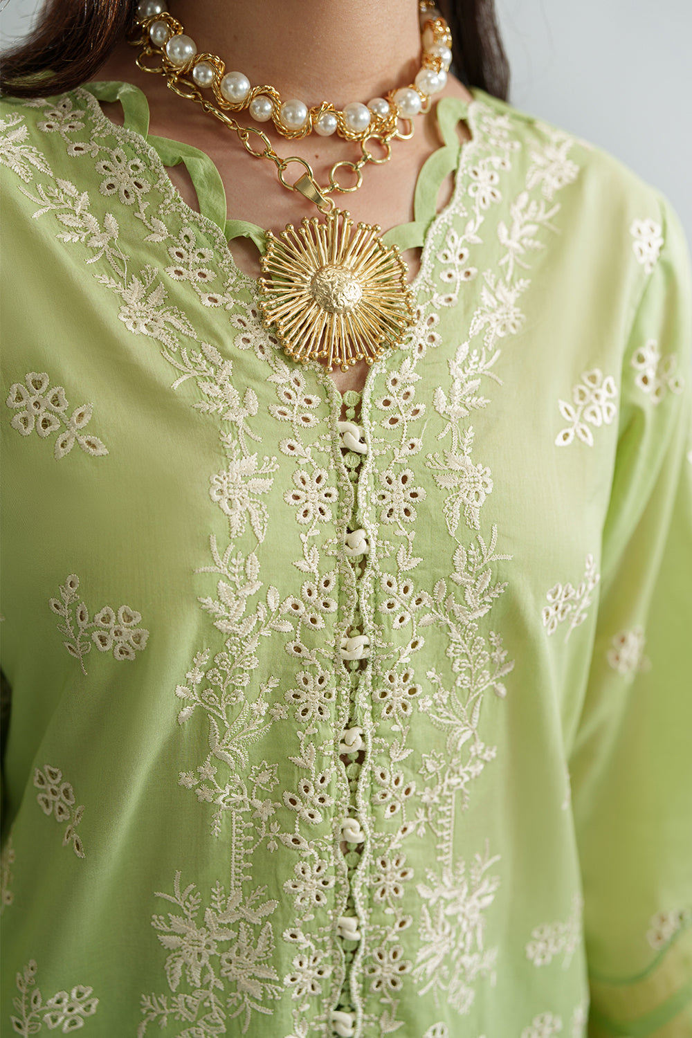 VERDAN (AD-03) Organza Pakistani Formal Dresses - aabyaan - 6