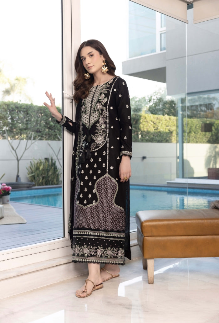 Dilkash - D08 Organza Pakistani Summer Dresses - Humdum - 2