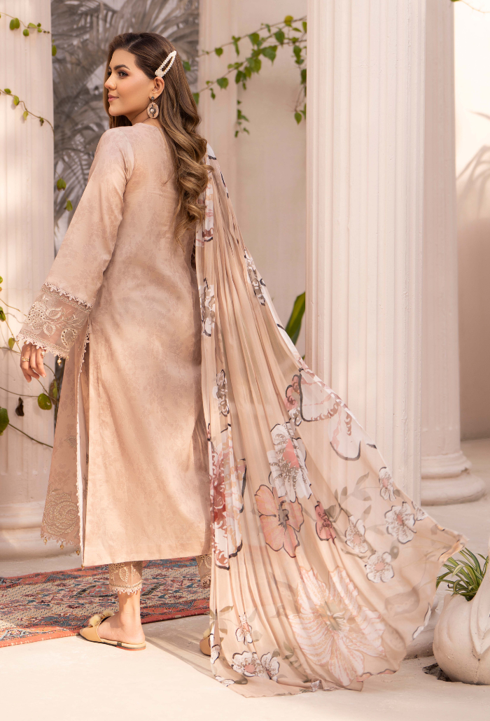 Summer Breeze - D06 Chiffon Pakistani Summer Dresses - Humdum - 2