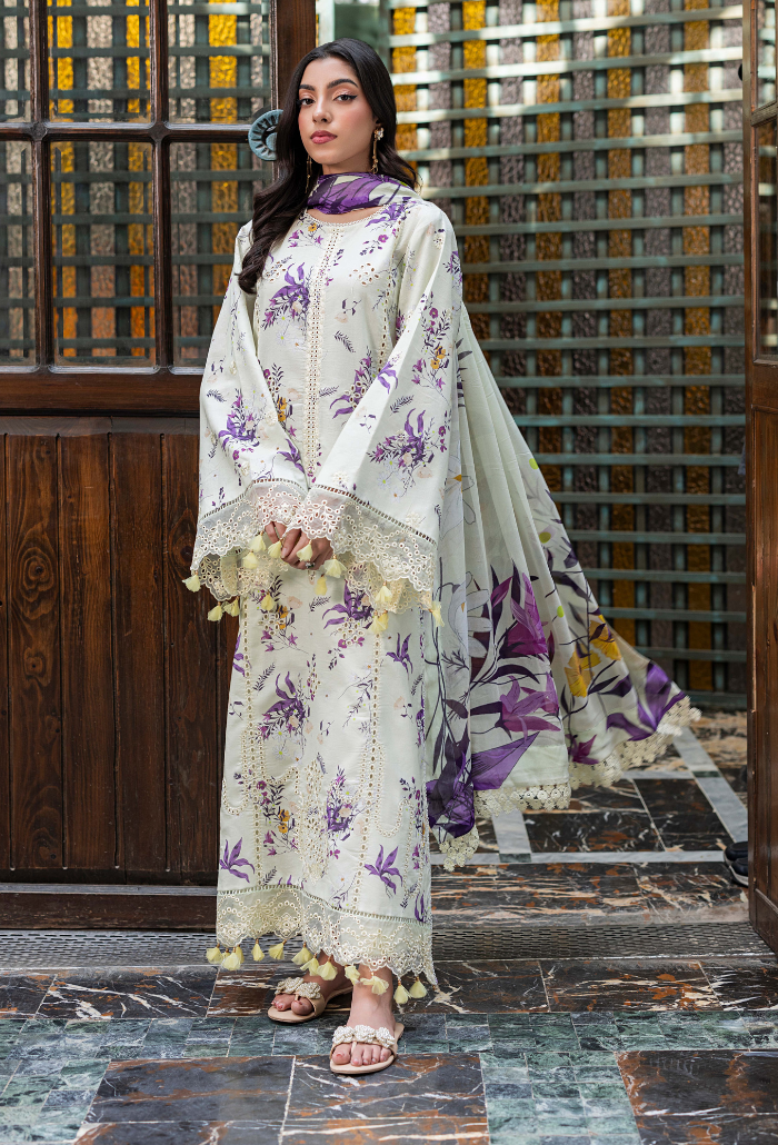 EDEN GARDEN CHAPTER 2 D06 Chiffon Pakistani Summer Dresses - Humdum - 1