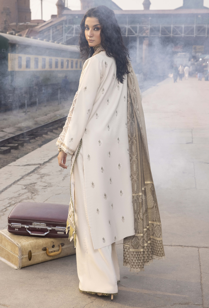 Rahgeer - D04 Jacquard Pakistani Winter Dresses - Humdum - 2