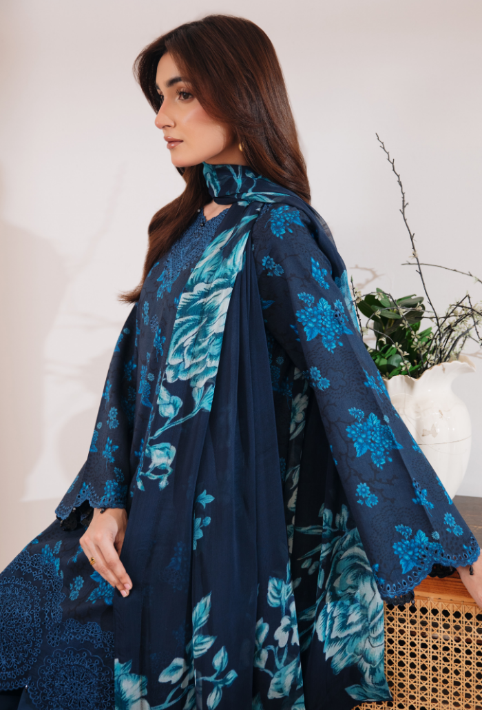 Summer Breeze'3 - D02 Organza Pakistani Summer Dresses - Humdum - 5