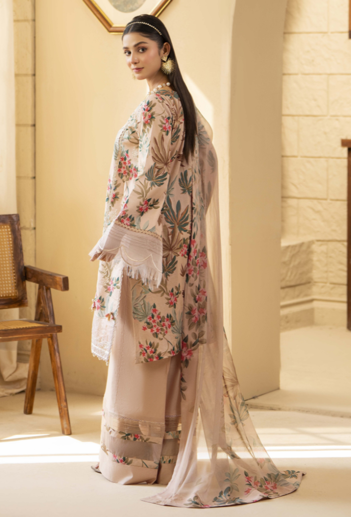Senora - D07 Chiffon Pakistani Summer Dresses - Humdum - 3