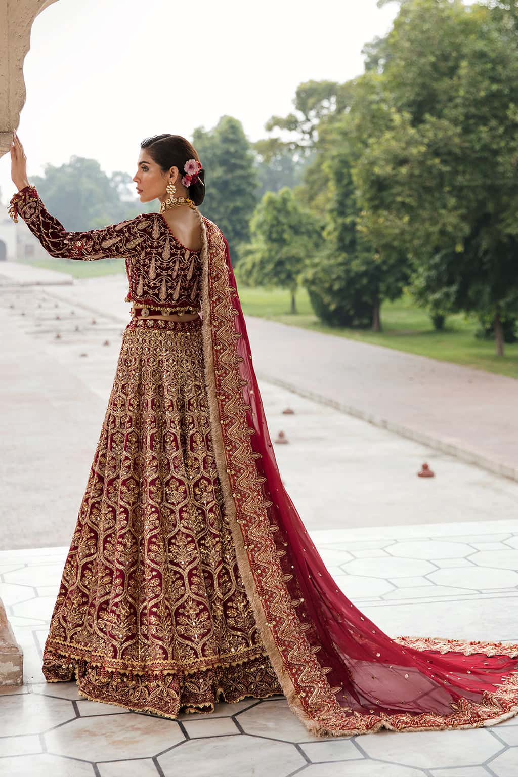 Hayal Raw Silk Pakistani Formal Dresses - Afrozeh - 2