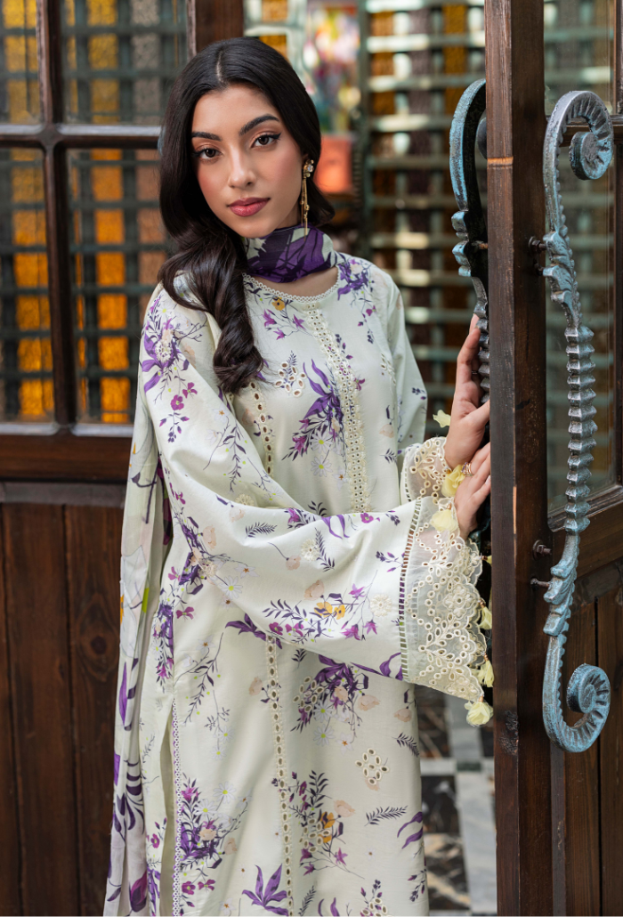 EDEN GARDEN CHAPTER 2 D06 Chiffon Pakistani Summer Dresses - Humdum - 3
