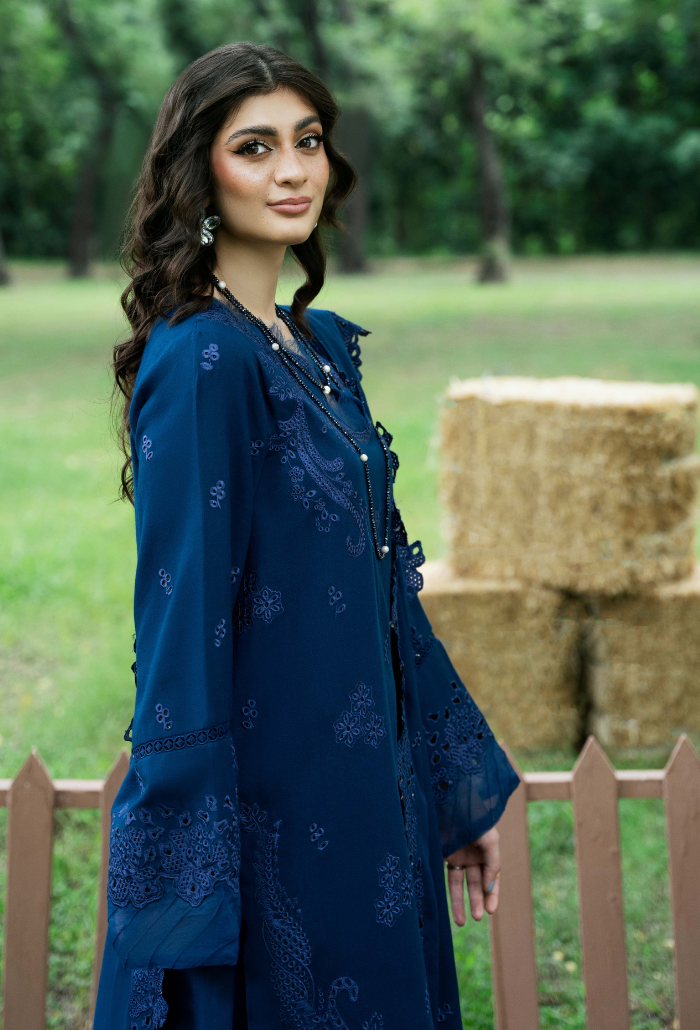 Zephyr - D09 Premium Fabric Pakistani Winter Dresses - Humdum - 4