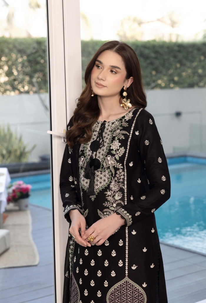 Dilkash - D08 Organza Pakistani Summer Dresses - Humdum - 4
