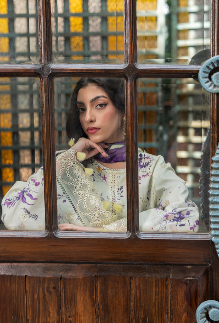 EDEN GARDEN CHAPTER 2 D06 Chiffon Pakistani Summer Dresses - Humdum - 4