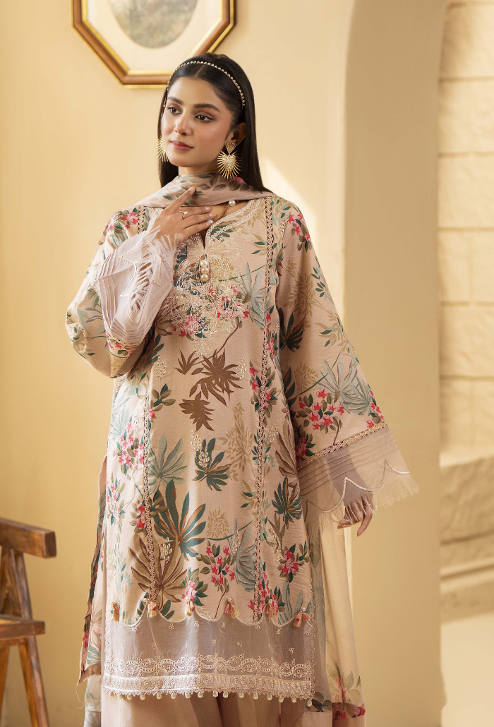 Senora - D07 Chiffon Pakistani Summer Dresses - Humdum - 4