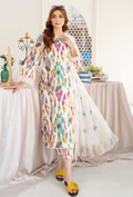 Ziva - D01 Chiffon Pakistani Summer Dresses - Humdum - 1