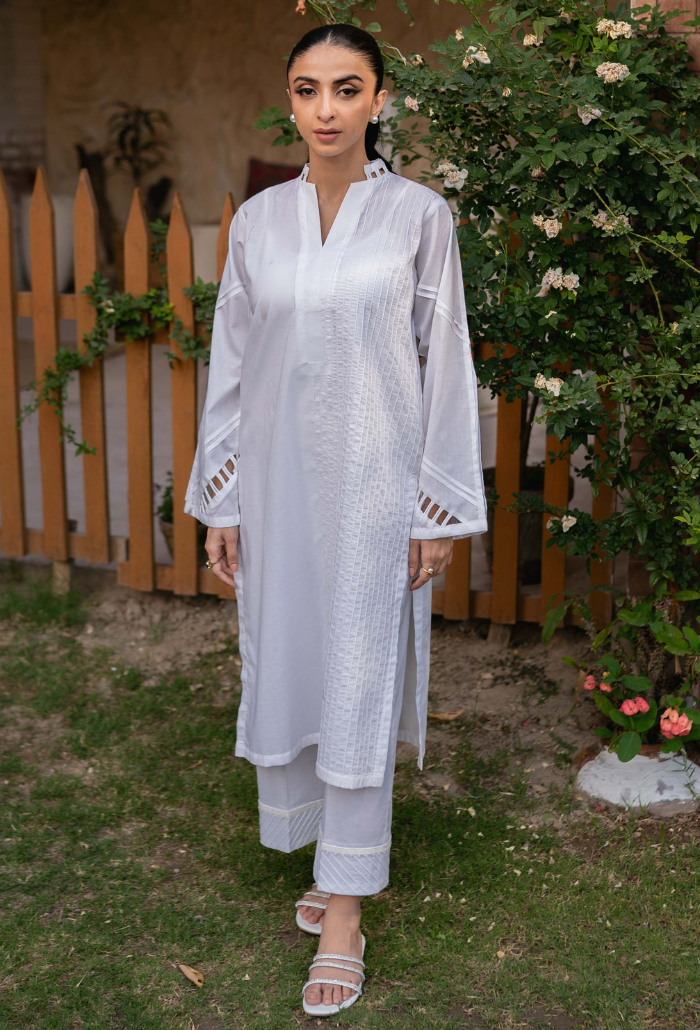 Pret-D03 Lawn Pakistani Summer Dresses - Humdum - 1