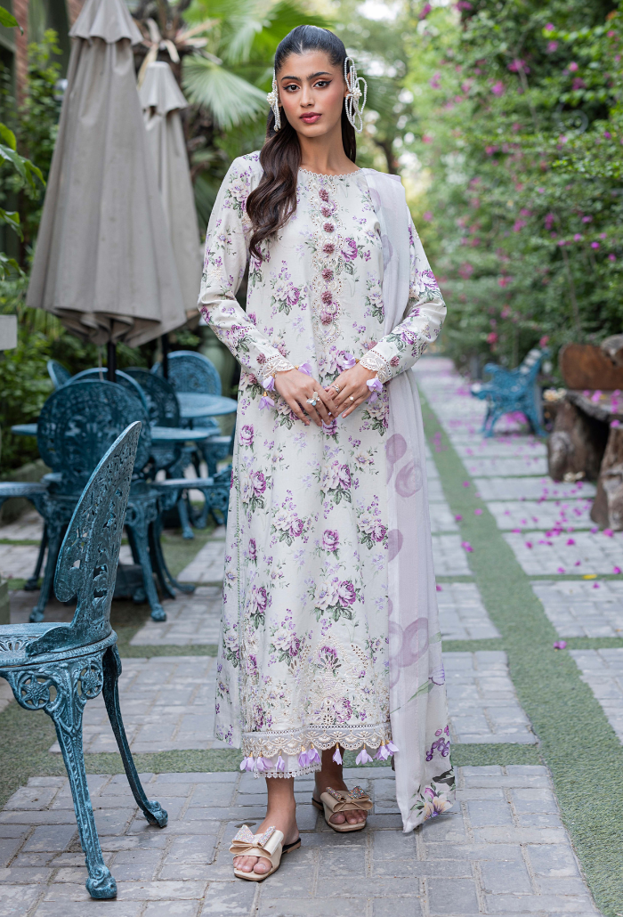 EDEN GARDEN CHAPTER 2 D07 Chiffon Pakistani Summer Dresses - Humdum - 2