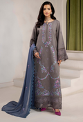 ELLENA - D08 Chiffon Pakistani Winter Dresses - Humdum - 1