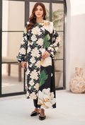 La vie - D09 Khaddar Pakistani Winter Dresses - Humdum - 1