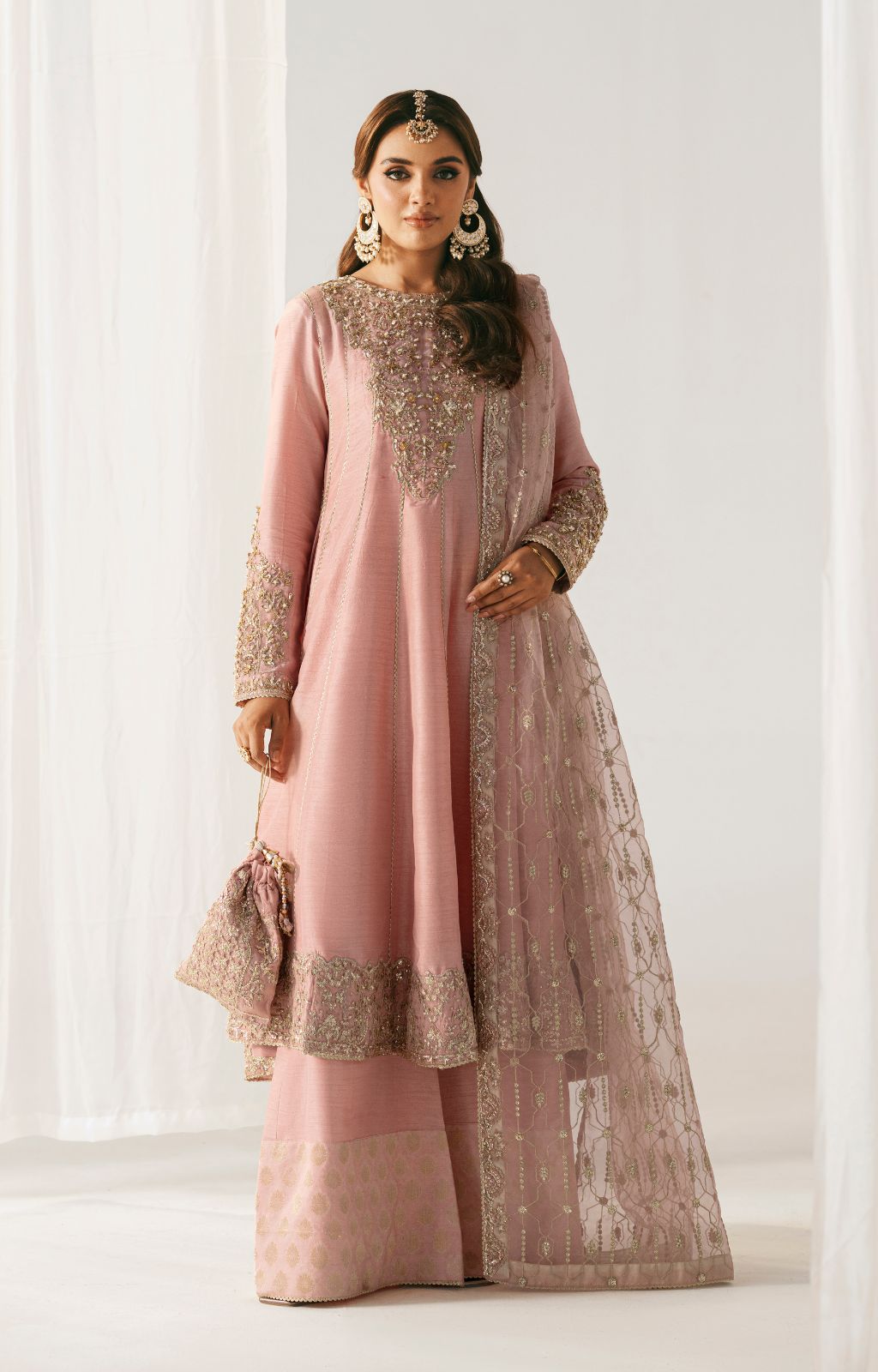 Koh e Noor Organza Pakistani Formal Dresses