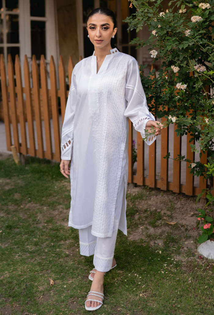 Pret-D03 Lawn Pakistani Summer Dresses - Humdum - 2
