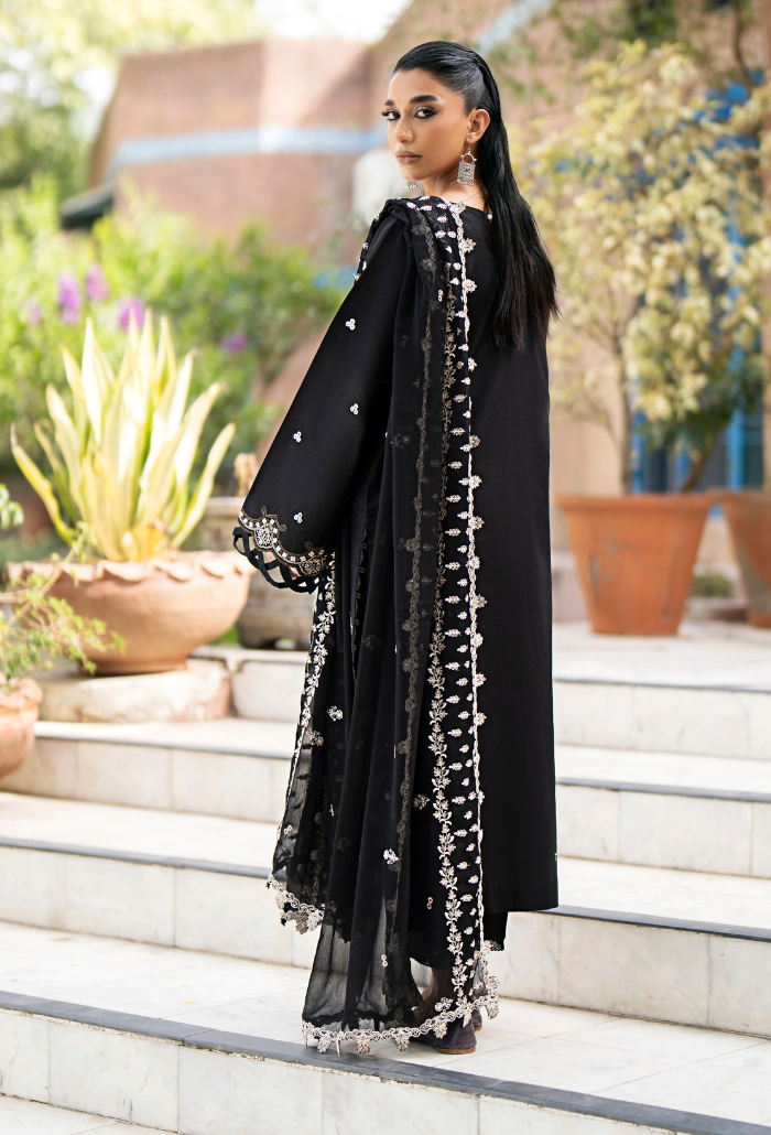Selin - D05 Chiffon Pakistani Summer Dresses - Humdum - 2