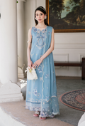 Meraki'2 - D04 Organza Pakistani Summer Dresses - Humdum - 1