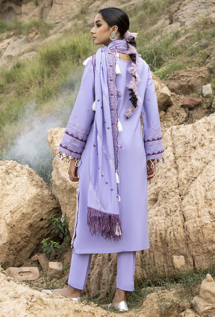 Sierra-D08 Premium Fabric Pakistani Winter Dresses - Humdum - 3