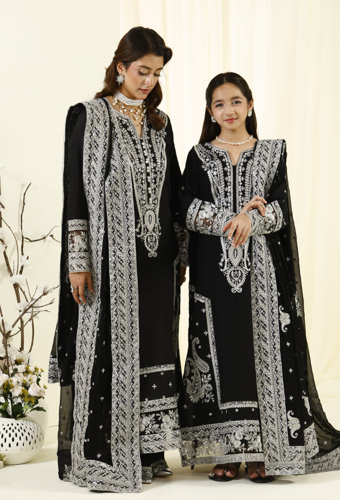 Rabt - D07 Raw Silk Pakistani Formal Dresses - Humdum - 7
