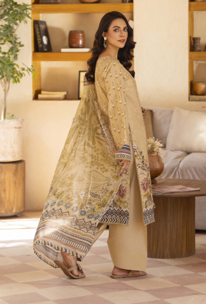 Zarwisha-D10 Chiffon Pakistani Summer Dresses - Humdum - 2