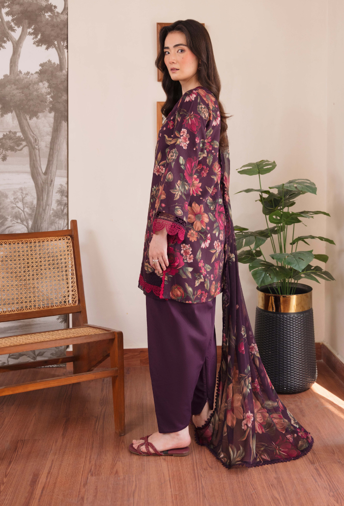 COCO - D10 Chiffon Pakistani Winter Dresses - Humdum - 2