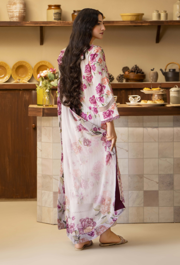 Senora - D10 Chiffon Pakistani Summer Dresses - Humdum - 3
