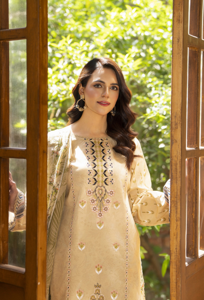 Zarwisha-D10 Chiffon Pakistani Summer Dresses - Humdum - 4