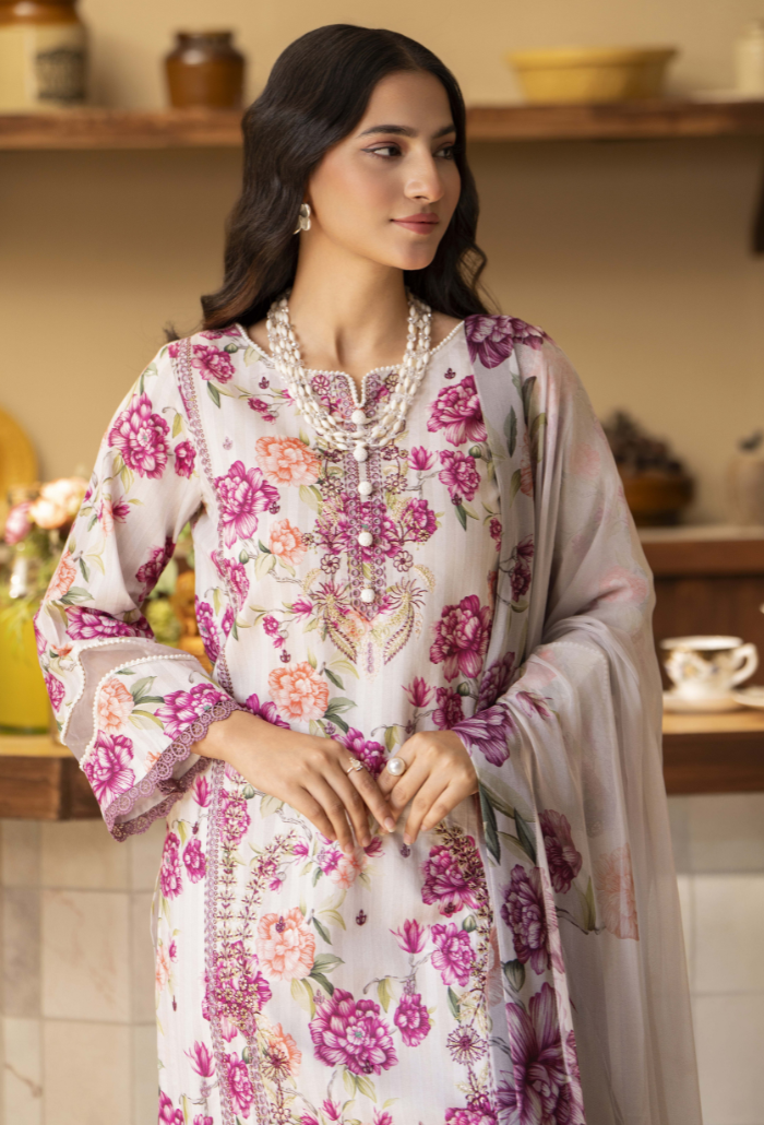 Senora - D10 Chiffon Pakistani Summer Dresses - Humdum - 4