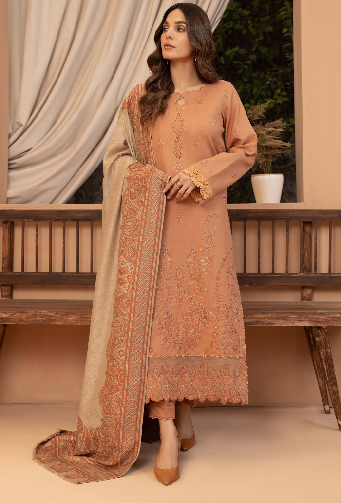 Carvan-D06 Premium Fabric Pakistani Winter Dresses - Humdum - 1