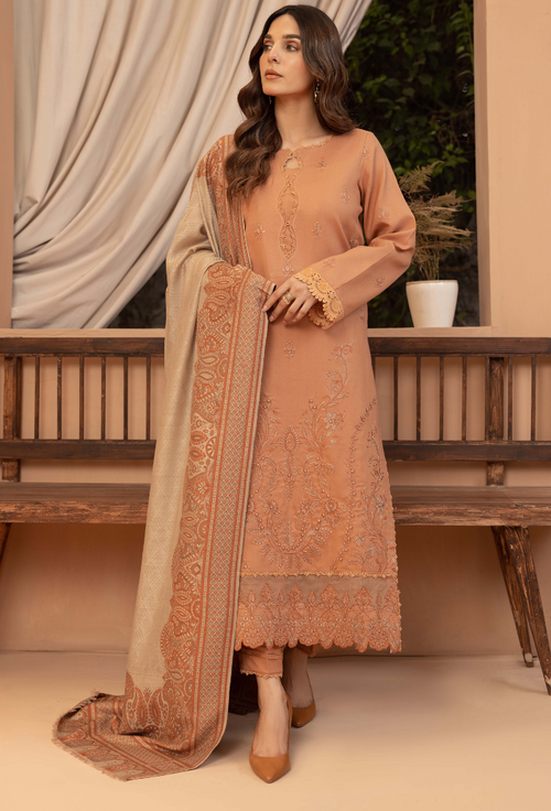 Carvan-D06 Premium Fabric Pakistani Winter Dresses - Humdum - 1
