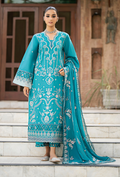 Selin - D01 Chiffon Pakistani Summer Dresses - Humdum - 1