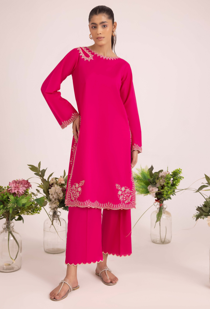 Pret 2 - D04 Lawn Pakistani Summer Dresses - Humdum - 1
