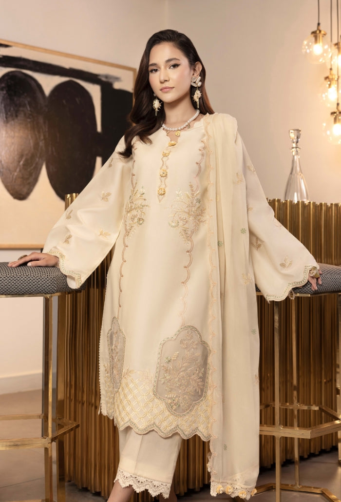Dilkash - D07 Organza Pakistani Summer Dresses - Humdum - 2