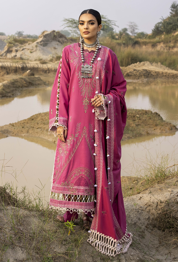 Sierra-D07 Premium Fabric Pakistani Winter Dresses - Humdum - 1